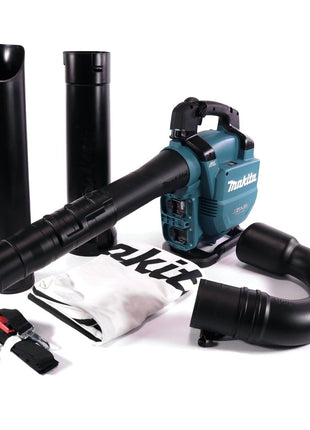 Makita DUB 363 ZV souffleur/aspirateur à feuilles sur batterie 36 V (2x 18 V) sans balais + kit d'aspiration - sans batterie, sans chargeur