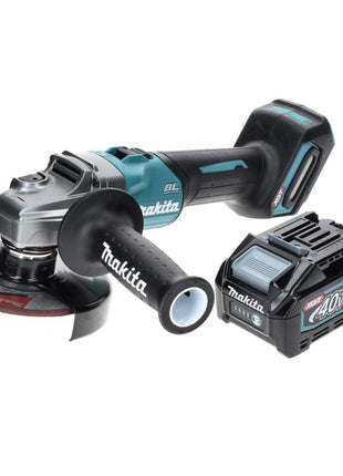 Makita GA 008 GM1 Akku Winkelschleifer 40 V max. 125 mm Brushless  XGT + 1x Akku 4,0 Ah - ohne Ladegerät