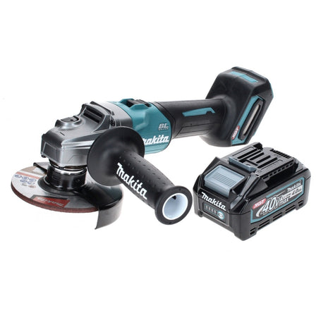 Amoladora angular a batería Makita GA 008 GM1 40 V máx. 125 mm sin escobillas XGT + 1x batería 4,0 Ah - sin cargador