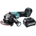 Makita GA 016 GD1 Akku Winkelschleifer 40 V max. 125 mm Brushless  XGT + 1x Akku 2,5 Ah - ohne Ladegerät