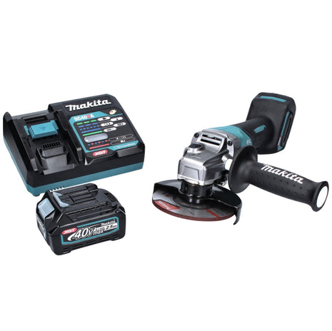 Makita GA 016 GD1 Akku Winkelschleifer 40 V max. 125 mm Brushless  XGT + 1x Akku 2,5 Ah + Ladegerät