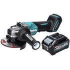 Makita GA 016 GM1 Akku Winkelschleifer 40 V max. 125 mm Brushless  XGT + 1x Akku 4,0 Ah - ohne Ladegerät