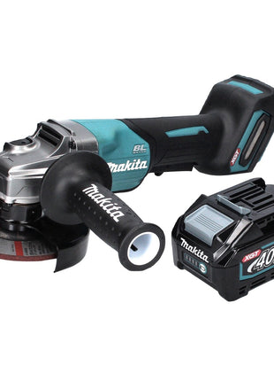 Makita GA 016 GM1 Akku Winkelschleifer 40 V max. 125 mm Brushless  XGT + 1x Akku 4,0 Ah - ohne Ladegerät