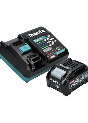 Makita Power Source Kit 40 V max. mit BL 4040 Akku 4,0 Ah XGT ( 191B26-6 ) + DC 40 RA Schnell Ladegerät XGT LXT ( 191E07-8 )