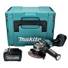 Makita GA 016 GM101 Akku Winkelschleifer 40 V max. 125 mm Brushless  XGT + 1x Akku 4,0 Ah + Makpac - ohne Ladegerät