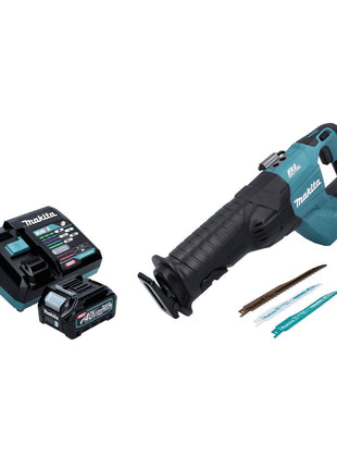 Makita JR 001 GD1 Akku Reciprosäge 40 V max. Brushless Säbelsäge XGT + 1x Akku 2,5 Ah + Ladegerät - ohne Koffer