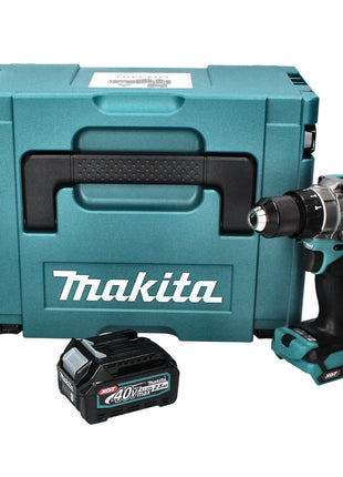 Makita HP 001 GD101 Akku Schlagbohrschrauber 40 V max. 140 Nm XGT Brushless + 1x Akku 2,5 Ah + Makpac - ohne Ladegerät