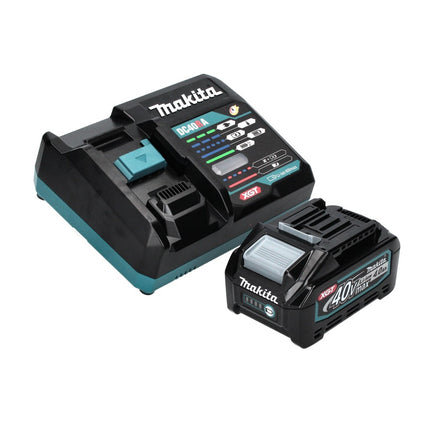 Makita HP 001 GM101 Akku Schlagbohrschrauber 40 V max. 140 Nm XGT Brushless + 1x Akku 4,0 Ah + Ladegerät + Makpac