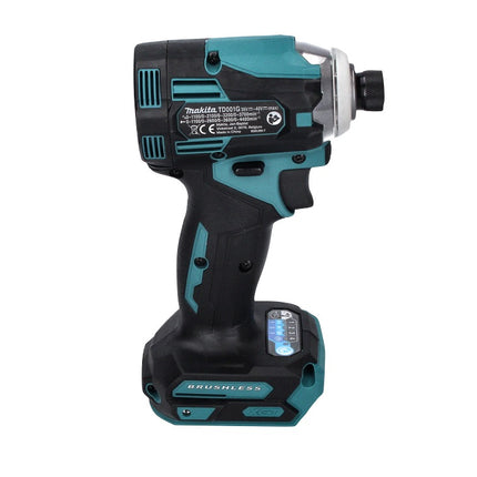 Makita TD 001 GD1 Akku Schlagschrauber 40 V 220 Nm 1/4" XGT Brushless + 1x Akku 2,5 Ah + Ladegerät