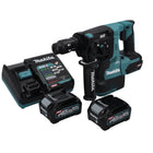 Makita HR 004 GD2 Akku Kombihammer 40 V max. 2,8 J SDS plus XGT Brushless + 2x Akku 2,5 Ah + Ladegerät