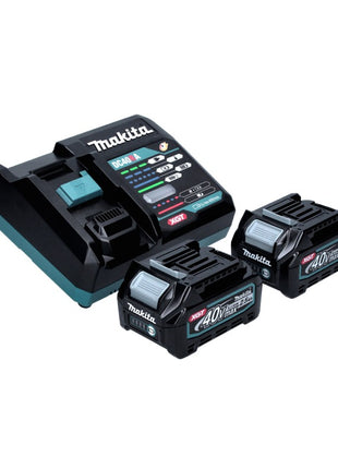 Makita HR 004 GD2 marteau combiné à batterie 40 V max. 2,8 J SDS plus XGT Brushless + 2x batteries 2,5 Ah + chargeur