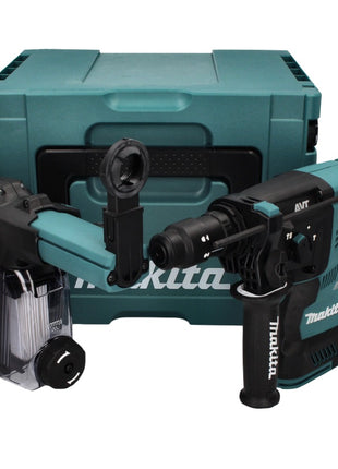 Makita HR 004 GZ01 Akku Kombihammer 40 V max. 2,8 J SDS plus XGT Brushless + DX 14 Staubabsaugung + Makpac - ohne Akku, ohne Ladegerät