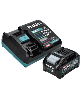 Makita HR 004 GM 101 Akku Kombihammer 40 V max. 2,8 J SDS plus XGT Brushless + DX 14 Staubabsaugung + 1x Akku 4,0 Ah + Ladegerät + Makpac