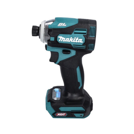 Makita TD 001 GD201 Akku Schlagschrauber 40 V 220 Nm 1/4" XGT Brushless + 2x Akku 2,5 Ah + Makpac + Ladegerät