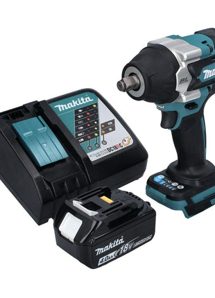 Makita DTW 700 RM1 Clé à choc sans fil 18 V 700 Nm 1/2'' XPT Brushless + 1x batterie 4,0 Ah + chargeur