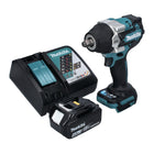 Makita DTW 700 RM1 Clé à choc sans fil 18 V 700 Nm 1/2'' XPT Brushless + 1x batterie 4,0 Ah + chargeur