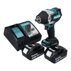 Makita DTW 700 RT Atornillador de impacto inalámbrico 18 V 700 Nm 1/2