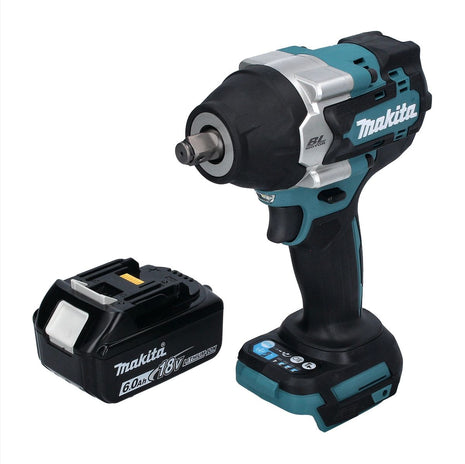 Makita DTW 700 G1 akumulatorowy klucz udarowy 18 V 700 Nm 1/2" XPT bezszczotkowy + 1x akumulator 6,0 Ah - bez ładowarki