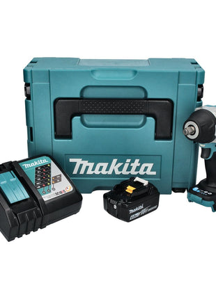 Makita DTW 700 RG1J Akku Schlagschrauber 18 V 700 Nm 1/2" XPT Brushless + 1x Akku 6,0 Ah + Ladegerät + Makpac