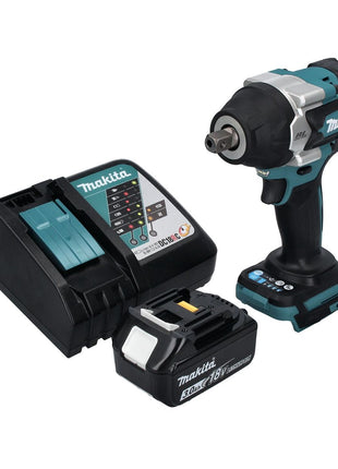 Makita DTW 701 RF1 Akku Schlagschrauber 18 V 700 Nm 1/2" XPT Brushless + 1x Akku 3,0 Ah + Ladegerät