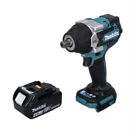 Makita DTW 701 M1 Clé à choc sans fil 18 V 700 Nm 1/2'' XPT Brushless + 1x batterie 4,0 Ah - sans chargeur