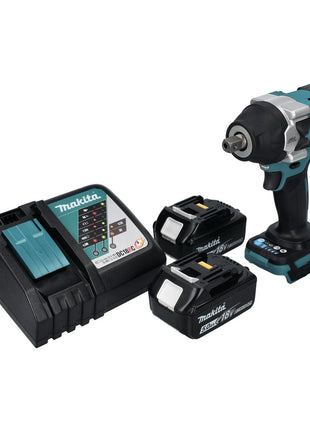 Makita DTW 701 RT Llave de impacto a batería 18 V 700 Nm 1/2" XPT Brushless + 2x baterías 5,0 Ah + cargador