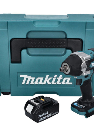 Makita DTW 701 F1J Akku Schlagschrauber 18 V 700 Nm 1/2" XPT Brushless + 1x Akku 3,0 Ah + Makpac - ohne Ladegerät