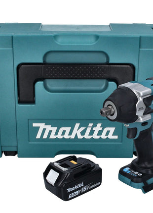 Makita DTW 701 T1J Akku Schlagschrauber 18 V 700 Nm 1/2" XPT Brushless + 1x Akku 5,0 Ah + Makpac - ohne Ladegerät