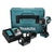 Makita DTW 701 RTJ Atornillador de impacto inalámbrico 18 V 700 Nm 1/2" XPT Brushless + 2x batería 5,0 Ah + cargador + Makpac