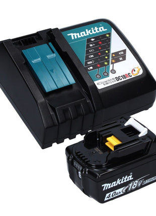 Makita DPO 600 RM1 polisseuse excentrique sur batterie 18 V 150 mm XPT Brushless + 1x batterie 4,0 Ah + chargeur