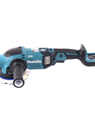 Makita DPO 600 RG Akku Exzenterpolierer 18 V 150 mm XPT Brushless + 2x Akku 6,0 Ah + Ladegerät