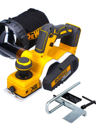 DeWalt DCP 580 N Akku Hobel 18 V 82 mm Brushless + Staubfangsack DWV 9390 - ohne Akku, ohne Ladegerät