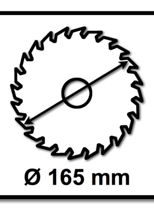 Bosch Lame de scie circulaire Expert for Wood, 165 x 1,6 x 30 mm, 36 dents (2608644026)