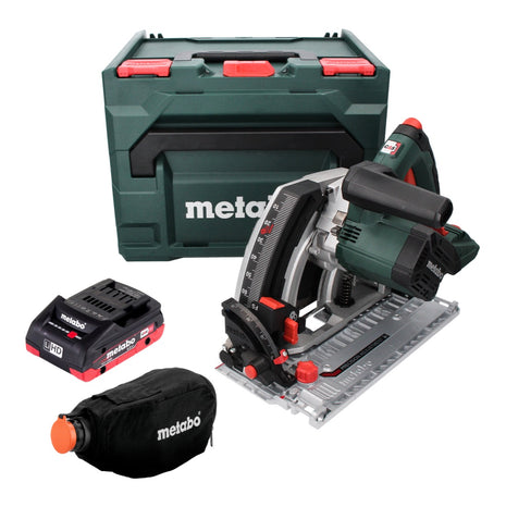 Metabo KT 18 LTX 66 BL Akku Tauchkreissäge 18 V 165 mm + 1x Akku 4,0 Ah + metaBOX - ohne Ladegerät - Toolbrothers