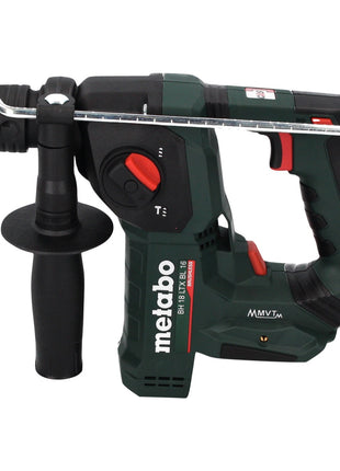 Taladro percutor de batería Metabo BH 18 LTX BL 16 18 V 1,3 J SDS-plus sin escobillas + 1x batería 4,0 Ah + MetaBOX - sin cargador