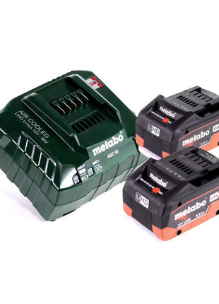 Taladro percutor a batería Metabo BH 18 LTX BL 16 18 V 1,3 J SDS-plus sin escobillas + 2x batería 5,5 Ah + cargador + MetaBOX