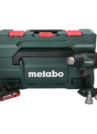 Metabo HG 18 LTX 500 Akku Heißluftgebläse 18 V 300 - 500 °C + 1x Akku 4,0 Ah + MetaBox - ohne Ladegerät - Toolbrothers