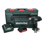 Metabo HG 18 LTX 500 Akku Heißluftgebläse 18 V 300 - 500 °C + 1x Akku 4,0 Ah + Ladegerät + MetaBox - Toolbrothers