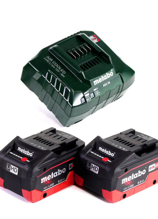 Metabo HG 18 LTX 500 Akku Heißluftgebläse 18 V 300 - 500 °C + 2x Akku 8,0 Ah + Ladegerät + MetaBox - Toolbrothers