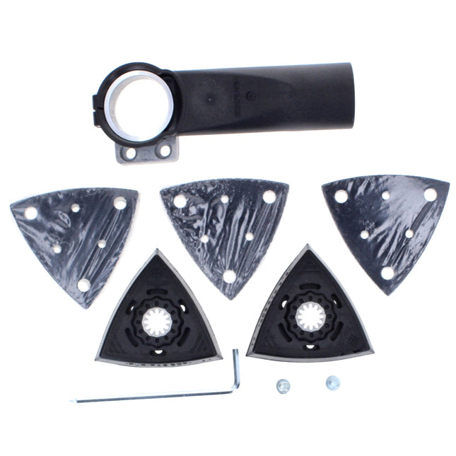 FEIN Absaug Set Absaugung + 2x Schleifplatten + 15x Schleifblätter Korund, gelocht ( 92602102000 ) - Toolbrothers