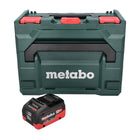 Metabo Basis Set - 1x Batterie 18 V 10,0 Ah LIHD + Coffret metaBOX - sans chargeur