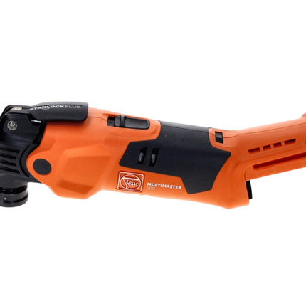 FEIN MultiMaster AMM 500 PLUS Akku Oszillierer 18 V Starlock Plus + Schleifplatten Set + 1x Akku 5,2 Ah + Ladegerät + Koffer