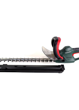 Metabo AHS 18-55 V Akku Heckenschere 18 V 53 cm + 2x Akku 10,0 Ah + Ladegerät