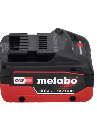 Metabo W 18 LTX 125 Amoladora angular rápida 18 V 125 mm (602174860) + 1 batería de 10,0 Ah + maletín - sin cargador