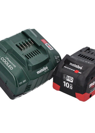 Metabo W 18 LTX 125 Quick Winkelschleifer 18 V 125 mm ( 602174860 ) + 1x 10,0 Ah Akku + Ladegerät + Koffer