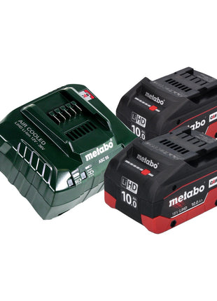 Metabo BH 18 LTX BL 16 taladro percutor a batería 18 V 1,3 J SDS-plus sin escobillas + 2x batería 10,0 Ah + cargador + MetaBOX