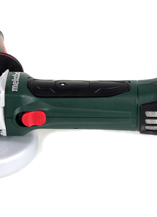 Metabo W 18 LTX 125 Quick amoladora angular a batería 18 V 125 mm (602174840) + 2 baterías de 10,0 Ah + cargador + MetaLoc