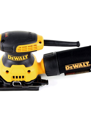 DeWalt DWE6411-QS Vibrations Schleifer 230 Watt  Klettfix 108 x 115 mm + Staubsack