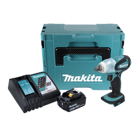 Makita DTW 251 RG1J Avvitatore a impulsi a batteria 18 V 230 Nm 1/2" + 1x batteria ricaricabile 6,0 Ah + caricabatterie + Makpac