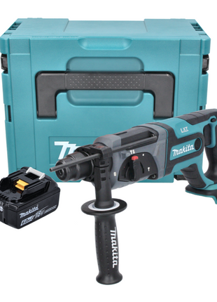 Makita DHR 241 G1J Akku Bohrhammer 18 V 2,0 J SDS plus + 1x Akku 6,0 Ah + Makpac - ohne Ladegerät